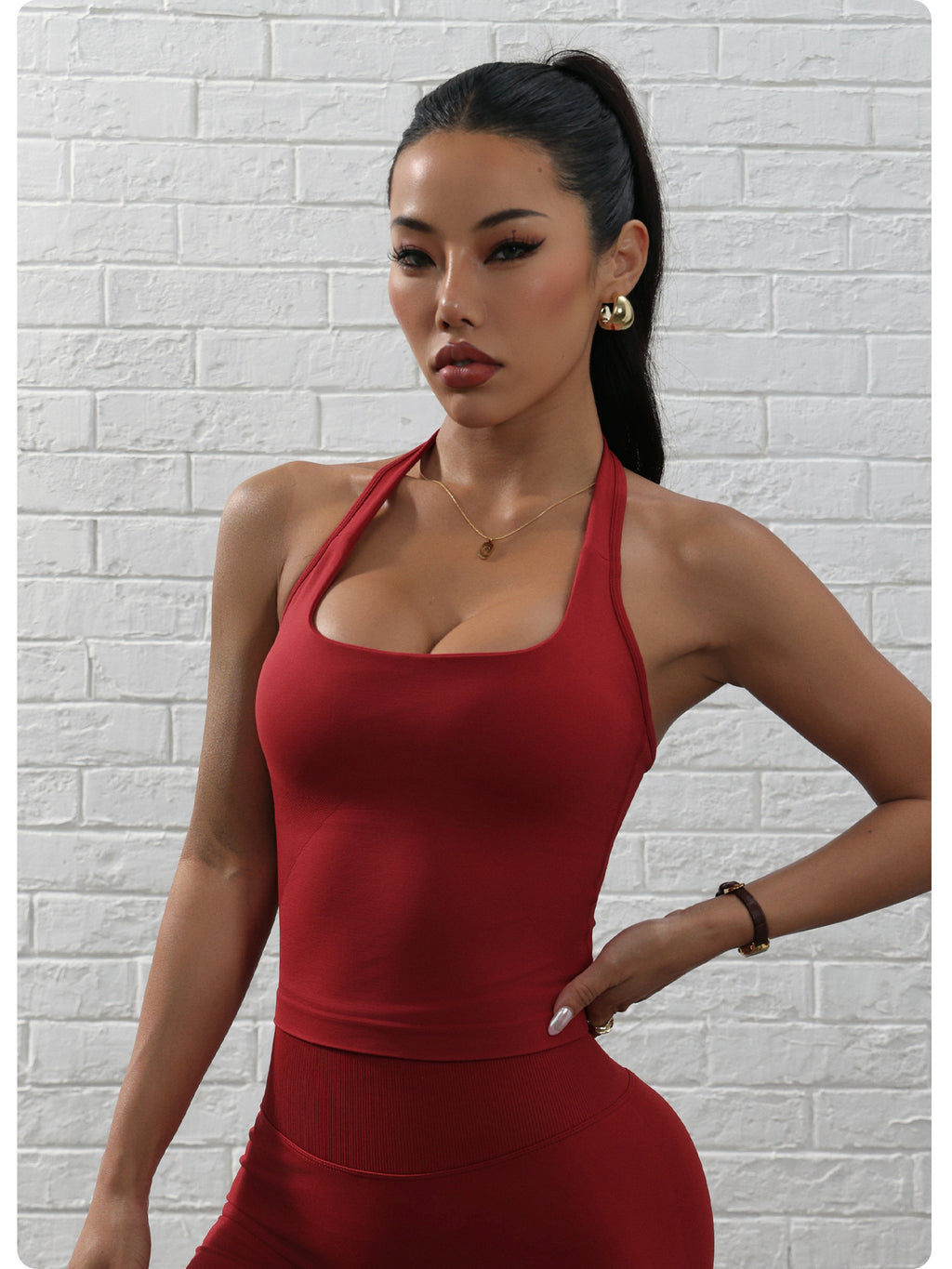 Impact Backless Halter Top