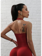 Impact Backless Halter Top
